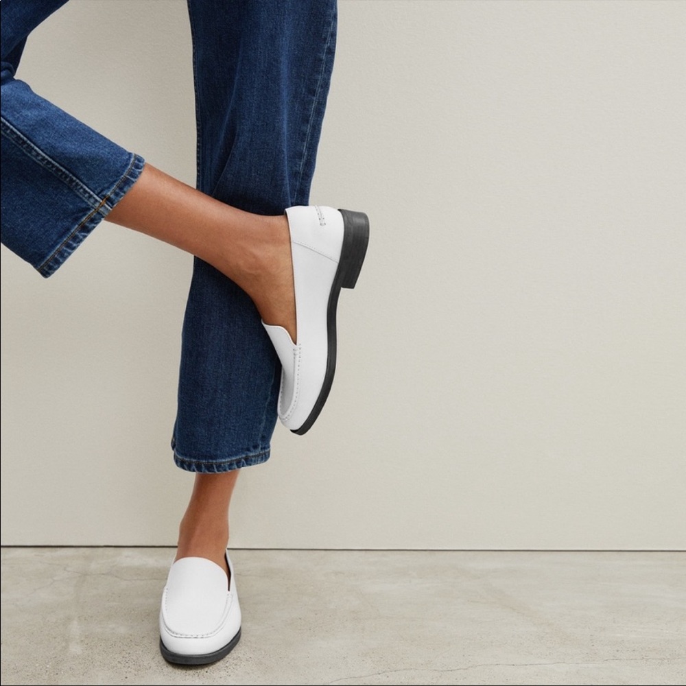 Everlane The Modern Loafer White Size 6
